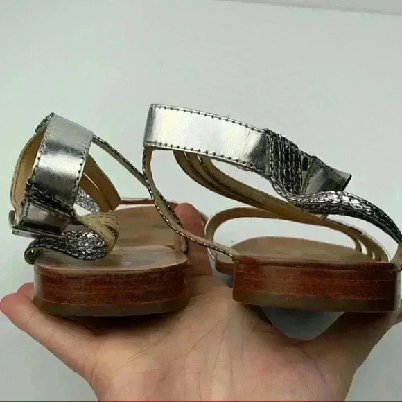 Johnny wujek sandals 39 patent leather gladiator - Picture 7 of 14